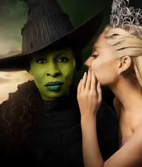 Erin (@positivns) on Threads Wicked Costumes, Elphaba And Glinda, Glinda The Good, Wicked Musical, Kristin Chenoweth, Glinda The Good Witch, Cynthia Erivo, The Wonderful Wizard Of Oz, Defying Gravity