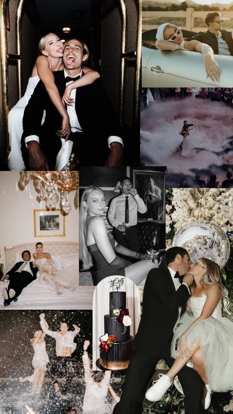 #wedding #weddinginspiration #weddingaesthetic #weddinginspo #weddingmoodboard #weddingboard Hollywood Theme Wedding Receptions, Vintage Wedding Theme 1950s, 50s Glam Wedding, 1950s Themed Wedding, Vintage Hollywood Wedding Aesthetic, Vintage Wedding Aesthetic 50s, Wedding Photography Mood Board, Classy Vegas Wedding, Classy Vintage Wedding Aesthetic