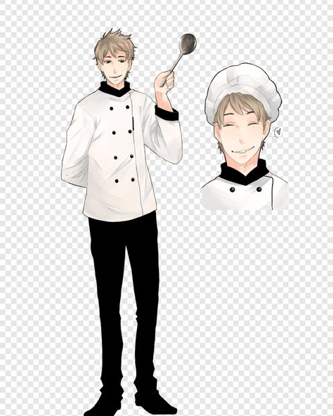 Cook Anime, Anime Chef, Cold Anime, Oc Things, Food Anime, Chef Clothes, Hell's Kitchen, Anime Lover, Construction Logo