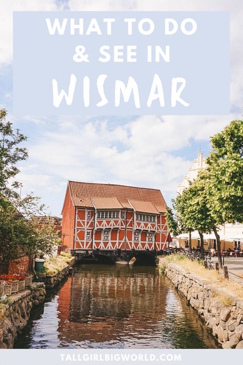 Here's what to do and see in quaint Wismar, a small town and the perfect day trip destination in Northern Germany. things to do in Wismar | places to visit in Wismar | things to see in Wismar | what to do in Wismar | Wismar top tourist attractions | top activities in Wismar | where to eat in Wismar | places to eat in Wismar | Wismar travel guide | places to visit in Northern Germany | underrated destinations in Germany | small towns in Germany | Northern Germany day trips | #Germany #Wismar Wismar Germany, Baltic Cruise, Ideal Day, Germany Travel Guide, Northern Germany, Cities In Germany, Visit Germany, European Destinations, Europe Travel Guide