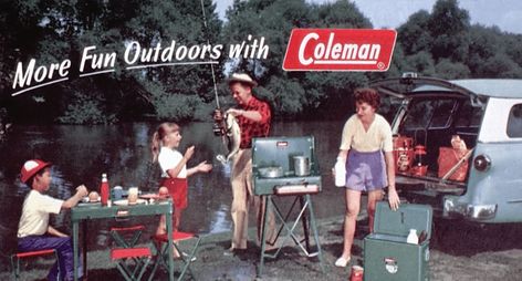 Vintage Camping Gear, Camping Cornwall, Camping In Pennsylvania, Camping France, Coleman Camping Stove, Camping In Maine, Coleman Camping, Wisconsin Camping, Camping Photo