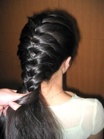 French braid 3 | Chotlo | Flickr French Plait Hairstyles, Hair Style On Saree, Indian Long Hair Braid, French Braid Ponytail, Hair Style Vedio, Long Indian Hair, Engagement Hairstyles, Traditional Hairstyle, Bridal Hair Buns