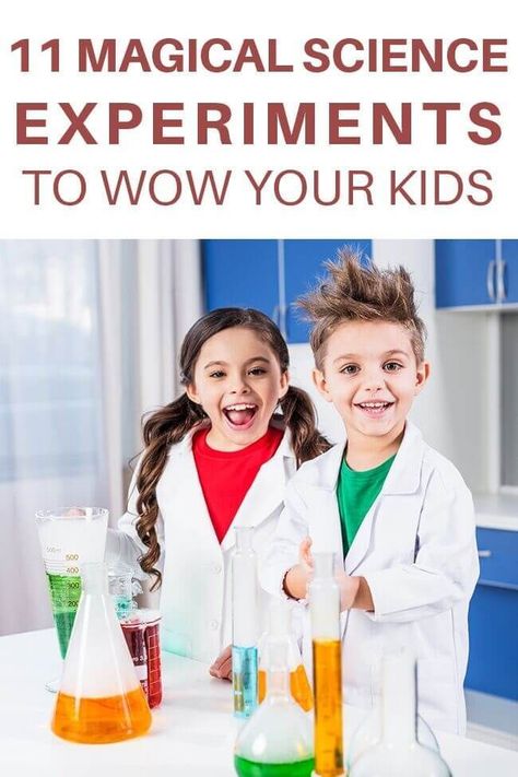 Your kids will love these genius science experiments that seem like magic. Simple to set up and loads of fun for families. Try these magical science experiments at home and wow your kids. Science Experiments At Home, Experiments At Home, Magic Science, Toddler Science Experiments, Family Bonding Activities, At Home Science Experiments, Science Party, Kid Experiments, Easy Science Experiments