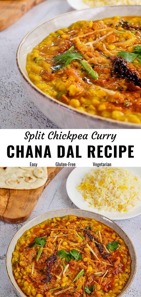 Chana Dahl Recipe, Instant Pot Indian Food Recipes, Dal Shorba Recipe, Daal Soup Recipe Indian, Authentic Indian Dahl Recipe, Chickpea Dahl Recipe, Chana Daal Recipe Indian, Indian Lentils Dal, Dal Curry Indian Recipes