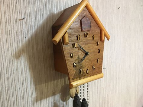 Vintage Soviet Cuckoo Clock Working Clock Mechanical wall striking cuckoo clock ''Mayak''period of USSR 70th. Clock in complete set and in a perfect working order. Clockwork adjusted. Instructions included.If necessary we provide video of clockwork. Clock case material- wood. Shipping from Ukraine to USA and Europe will take 2 weeks. Shipping is included in the price. Mechanical Wall Clock, Modern Cuckoo Clocks, Bun Holder, Mechanical Clock, Clock Vintage, Analog Clock, Hair Fork, Carved Bone, Vintage Wall Clock