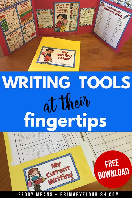 Letter Writing Anchor Chart, First Grade Writing Folder, Writing Folders First Grade, Writing Folders Third Grade, Writing Office Folders, 2nd Grade Writers Workshop, Student Writing Folders, Writers Workshop Folders, Writer's Office