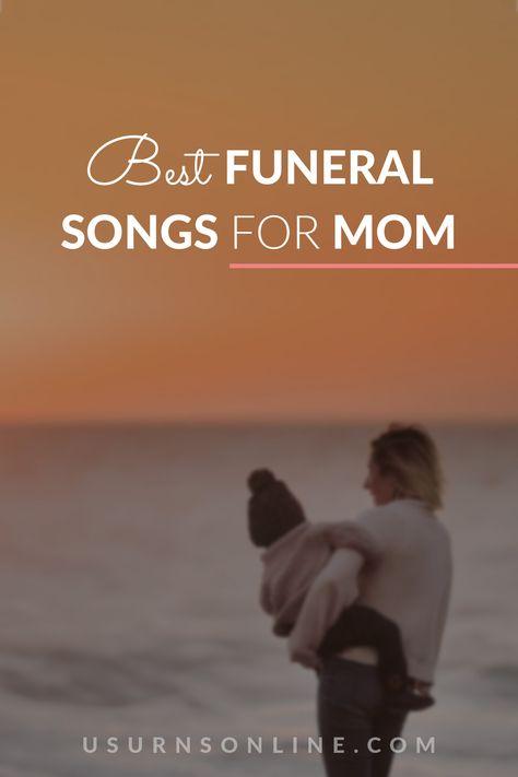 Powerful funeral songs for mom in every genre and style. Our list of best tribute songs for mothers celebrates the beauty of mom's love. Celebration Of Life Songs, Songs For Mom, Memory Quotes, Tribute To Mom, Memorial Services, When Someone Dies, Baby Naming, Irish Singers, Life Binder