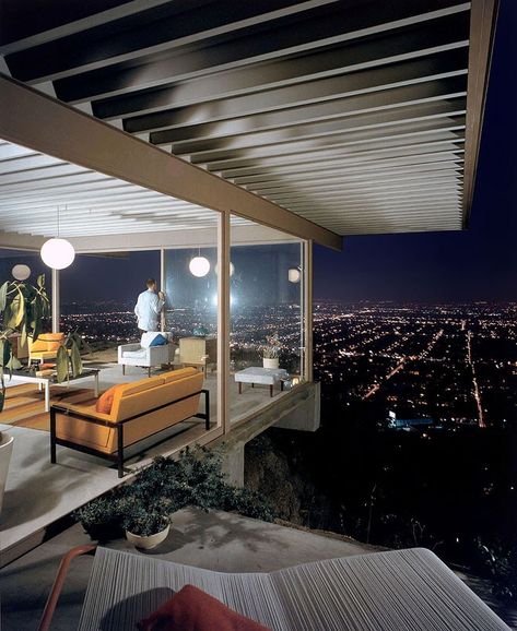 Case Study House 22, Stahl House, Pierre Koenig, Julius Shulman, Case Study House, John Lautner, Case Study Houses, Vintage Architecture, Mid Century Architecture