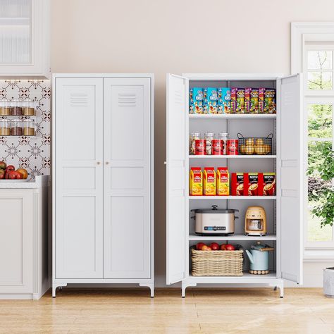 Stand alone pantry cabinet