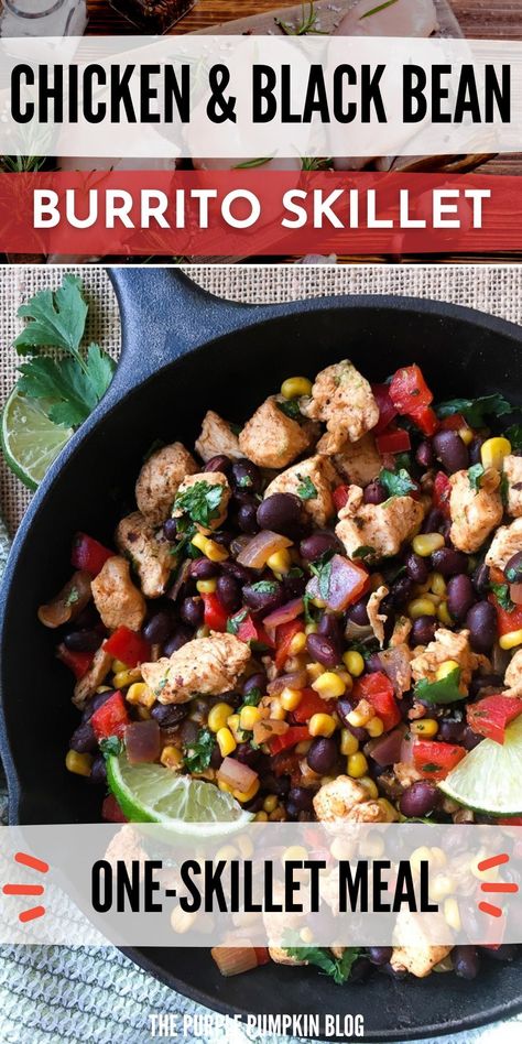 Chicken Black Bean Recipes, Chicken Black Beans Corn Easy Recipes, Rice Beans Chicken Recipe, Chicken Black Bean Burrito, Chicken And Black Bean Burritos, Chicken Black Bean Corn Rice Bowl, Chicken With Black Beans And Corn, Chicken And Black Bean Recipes Healthy, Black Beans And Chicken Recipes