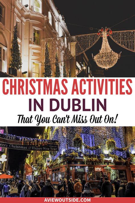 Written by a local - this is the ultimate guide on things to do in Dublin during the festive season. From pantomime bus tours, bottomless popcorn singing events, Christmas markets, stunning Carol services and so much more. #dublindecember #dublinchristmas #dublintraveltips #dublintravelguide #dublinchristmasactivities Dublin Things To Do, Christmas In Ireland, Things To Do In Dublin, Europe Food, Europe Trips, Travel Tricks, Christmas Things To Do, Irish Christmas, Winter Travel Destinations