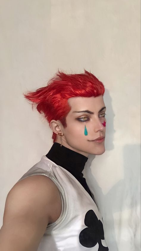 Hisoka Cosplay, Villain Lady, Makeup Inspired, Manga Tutorial, Cosplay Boy, Anime Makeup, Snk Cosplay, Disney Villains Art, Anime Inspired Outfits