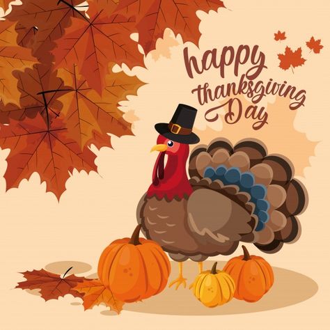 Turkey with pumpkins and hat pilgrim of ... | Premium Vector #Freepik #vector #party #thanksgiving #bird #animal Happy Thanksgiving Clipart, Thanksgiving Coloring Book, Happy Thanksgiving Pictures, Images Emoji, Thanksgiving Books, Happy Thanksgiving Turkey, Thanksgiving Background, Thanksgiving Pictures, Thanksgiving Napkins