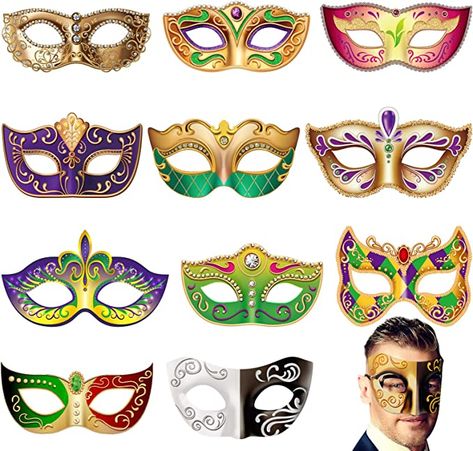 Mardi Gras Makeup, Mardi Gras Diy, Mardi Gras Masks, Mardi Gras Masquerade, Mask Paper, Mardi Gra, Carnival Mask, Venetian Masks, Mardi Gras Mask