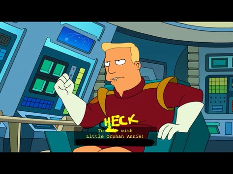 No Zapp! Noooooooooooooooooo! Zap Brannigan, Zapp Brannigan, Bart Simpson, Family Guy, Fictional Characters