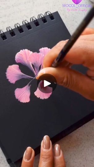 One stroke painting for you | By PermataFacebook Paint Leaves, Paint Pictures, Fabric Painting Techniques, Paint Techniques, Artwork Ideas, Diy Watercolor Painting, Diy Crafts Room Decor, Diy Watercolor, Pottery Classes