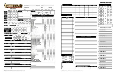 pathfinder character sheets print | Creating a Character Using the Pathfinder Roleplaying System Pathfinder Character Sheet, Character Abilities, Rpg Character Sheet, Pathfinder Rpg Characters, Character Charts, Creating A Character, Pathfinder Game, Pathfinder Character, Character Sheets