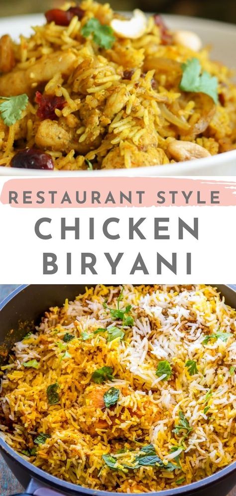 Easy Biryani, Basmati Rice Recipes, Biryani Rice, Indian Rice Recipes, Chicken Biryani Recipe, Chicken Biryani, Biryani Recipe, Minced Meat, Sticky Rice