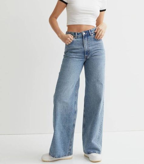 My Verdict on the 6 Best H&M Jeans | Who What Wear UK Best H And M Jeans, Baggy H&m Jeans, H&m 90s Baggy Jeans, Wide High Jeans Outfit H&m, Vintage Straight Jeans H&m, H&m Straight Jeans, H&m Jeans Women, Best H&m Outfits, H&m Flare Jeans