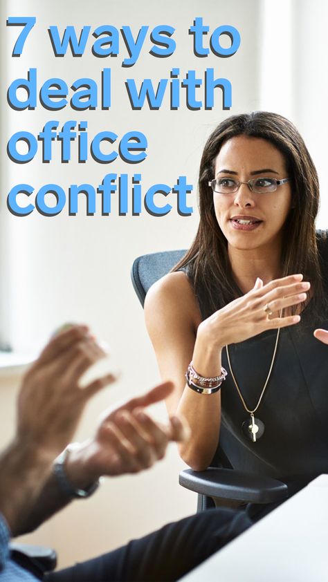 Difficult situation at work? Here are 7 ways to deal with office conflict so you stand out as an exceptional leader. Dealing With Conflict At Work, Workplace Conflict Resolution, Conflict Management At Work, Dealing With Difficult People At Work, Difficult Coworkers, Conflict At Work, Work Conflict, Difficult Employees, Work Drama