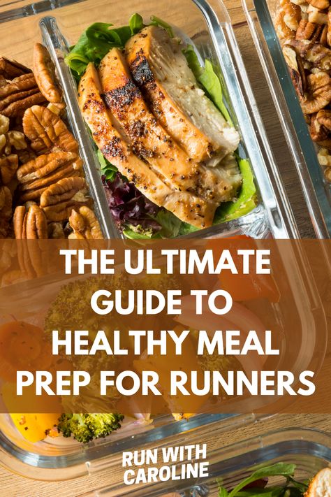 The ultimate guide to healthy meal prep for runners 2 Meal Prep For Runners, Best Meal Prep Containers, Runner Diet, Runners Food, Best Meal Prep, Good Diet, Recipes Beef, Crockpot Recipes Beef, Salad With Sweet Potato