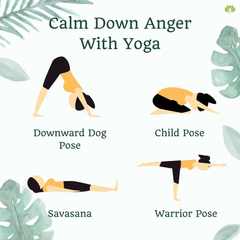 Yoga has proven to relieve anger and make the body calm. Try these asanas when you get angry. #anger #yoga #yogatips #yogaforlife #calm #body Yoga To Release Anger, Powerful Yoga Poses, Yoga For Anger, Yoga Posses, Yoga Information, Yoga Facts, Yoga Poses Advanced, Latihan Yoga, Get Angry