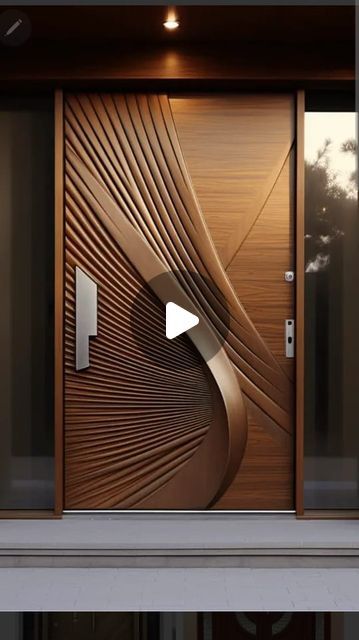 Luxury Doors Entrance, Luxury Door Design Modern, Main Door Design Entrance Modern Luxury, Main Door Design Modern Front Entry, Door Design Luxury, Main Door Images, Cnc Door Design, Veneer Door Design, 3d Door Design