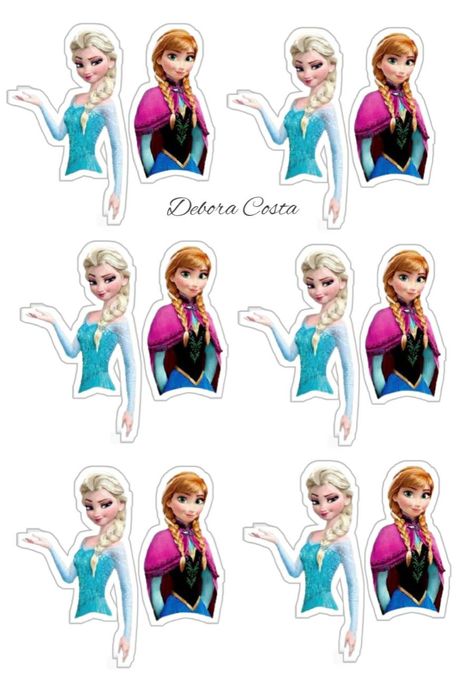 Frozen 7C4 Frozen Cupcakes Toppers Printable, Frozen Cupcakes Toppers, Elsa Cupcake Toppers Printable, Frozen Elsa Cake Topper, Tags Frozen, Frozen 3rd Birthday, Frozen Cupcake Toppers, Elsa Cake Toppers, Frozen Birthday Party Decorations