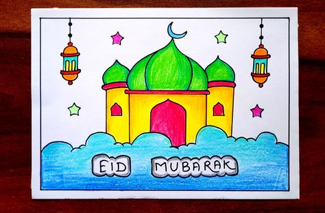 Video Tutorial uploaded on Amrita's_Artwork_333 YouTube channel. Subscribe for more creative Drawings and School Projects. #eiddrawing #ramadan #special #easysteps #simple #mosque #forkids #easydrawing #kidsdrawing #School Eid Mubarak Drawing, Eid Drawing, Drawing Ramadan, Ramadan Drawing, Mosque Drawing, Youtube Channel Subscribe, Creative Drawings, Ramadan Special, Eid Festival