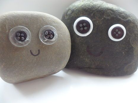 Rock Pets, Pets For Kids, Pet Rock, Plastic Rings, Rock Rings, Icicle Ornaments, Scouts Crafts, Garden Whimsy, Sharpie Marker