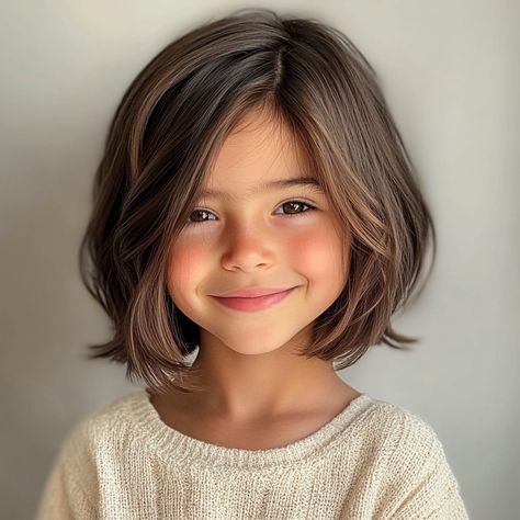 Hair Style For Girls 10 Years Old, Girls Chin Length Haircut Kids, Toddler Shoulder Length Haircut, Girls Short Haircut Kids With Bangs, Haïr Cut Short Hair Girl, Hair Cut Girls Children, Pixie Haircut Girls Little Kids Short, Haircut For 10 Year Girl, Haircuts For 5 Year Girl