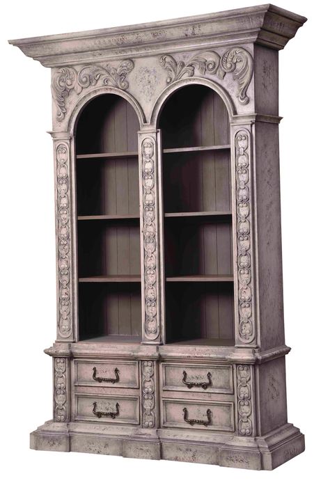 Carved Bookcase, Victorian Bookcases, Antique Bookshelf, Old World Home, Georgian Interiors, Book Cases, Old Mansion, Wood Bookcase, Kitchen Furniture Design