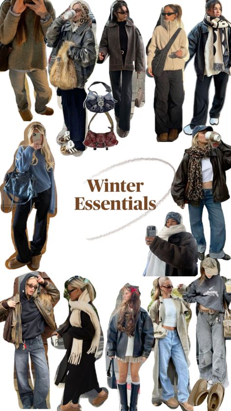 Nyc Winter Packing List, Warm Camping Outfits, Midwest Winter Outfits, Snow Trip Outfits For Women, Snow Trip Outfit, Nyc Winter Outfits Cold Weather, Washington Trip, Uni Fits, Cold Weather Outfits Winter