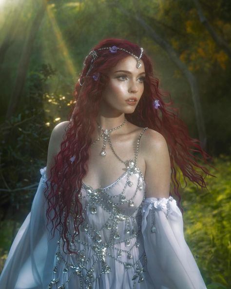 Elizabeth Elder (@emackphoto) • Instagram photos and videos Elven Bride, Fairytale Ethereal, Whimsical Photoshoot, Ethereal Gowns, Firefly Path, Fairytale Photoshoot, Fairy Photoshoot, Mermaid Fairy, Fairy Aesthetic