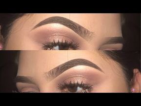 Easy Eyebrow Tutorial, Eyebrow Tutorial Shaping, Eyebrow Tutorial For Beginners, Instagram Eyebrows, Eyebrows Goals, Eyebrow Routine, Bad Eyebrows, Types Of Eyebrows, Tweezing Eyebrows