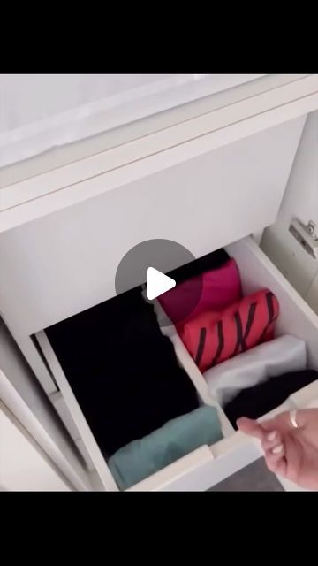 Jen Watson | Cleaning, Organizing, Home Tips & more. on Instagram: "Organization is key for a peaceful daily routine, and folding your clothes is a key part of organizing.  Folding also allows for you to have more room to store them. Here’s a few examples of how to fold for the drawers.👚👗👕👖 . . . Via @effectivespaces  . . . . . . . . . . . . . . . . . . . . #clothes #folding #foldingclothes #howto #laundry #laundryday #laundrytips #tips #tipandtricks #howto #didyouknow #laundrytime #foldinglaundry #momlife #chores #hometips #homehacks #neatandtidy #declutter #neat #tidy #organize #organized #organizer #organizedhome" Folding Shorts In Drawers, How To Fold Shorts, Folding Tricks, Instagram Organization, Organizing Home, Clothes Folding, Laundry Time, Folding Laundry, How To Fold