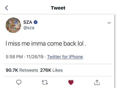 Sza Twitter Tweets, Szalations Quotes, Sza Twitter, Sza Tweets, Sza Quotes, Twitter Tweets, One Word Quotes, Good Quotes For Instagram, Realest Quotes