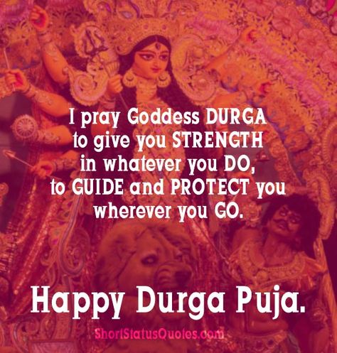 Happy-Durga-Puja-Wishes-Images Durga Astmi Wish, Happy Durga Puja Images, Navarathri Wishes, Happy Durga Puja Wishes, Durga Quotes, Durga Puja Quotes, Durga Puja Wishes, Durga Puja Greetings, Good Health Wishes