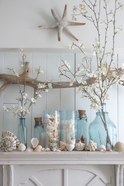 summer mantel decorating ideas
summer mantel decorating ideas farmhouse
summer mantel decorating ideas rustic
summer mantel decorating ideas modern
summer mantel decorating ideas simple
summer mantel decorating ideas glass jars
summer mantel decorating ideas with mirror
summer mantel decorating ideas traditional Seashells Home Decor, Beach Shelf Decor Ideas, Sea Inspired Decor, Beach Mantle Decor, Coastal Mantel Decorating Ideas, Seashells Decor Ideas, Summer Living Room Ideas, Beachy Decorating Ideas, Seashell Decor Ideas