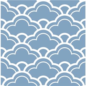 Silhouette Design Store - View Design #20594: scallop pattern Cloud Pattern Design, Asian Design Pattern, Cubicle Design, Radial Pattern, Scallop Pattern, Chinese Pattern, Pola Bordir, Silhouette Online Store, Stenciled Floor