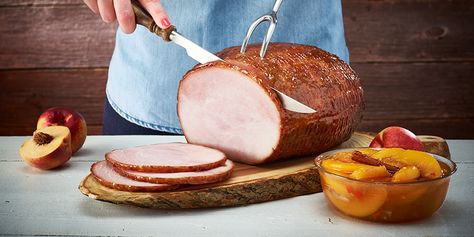 Hormel | Recipes Hormel Ham Recipe, Boneless Ham Recipe, Perfect Ham, Boneless Ham, Ham In The Oven, Foil Bake, Ham Recipes Baked, Whole Ham, Cooked Ham