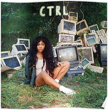 Sza Singer, Sza Ctrl, Looks Hip Hop, Iconic Album Covers, Cool Album Covers, Rap Albums, Pochette Album, Wallpaper Collage, Normal Girl