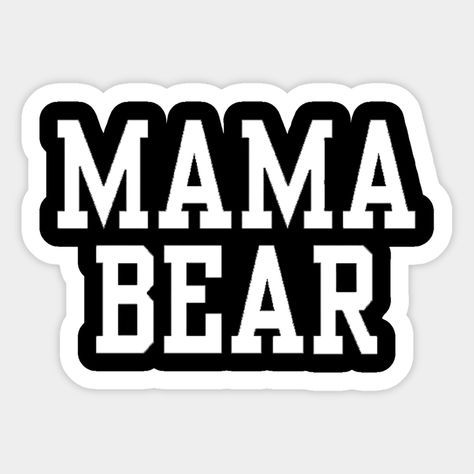 Bear Sticker, Arizona Logo, Mama Bear, Custom Magnets, Hard Hats, Car Windows, Funny Stickers, Custom Stickers, Favorite Tv Shows