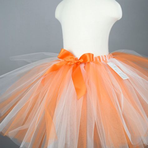 Orange White Fluffy Tutu Skirt for Girls Baby Birthday Party Costume Kids Fancy Tulle Tutus Girl Tutu Skirt, School Skirt, Tulle Tutu, Baby Birthday Party, Tutu Skirt, Baby Birthday, Girl Costumes, Kids Costumes