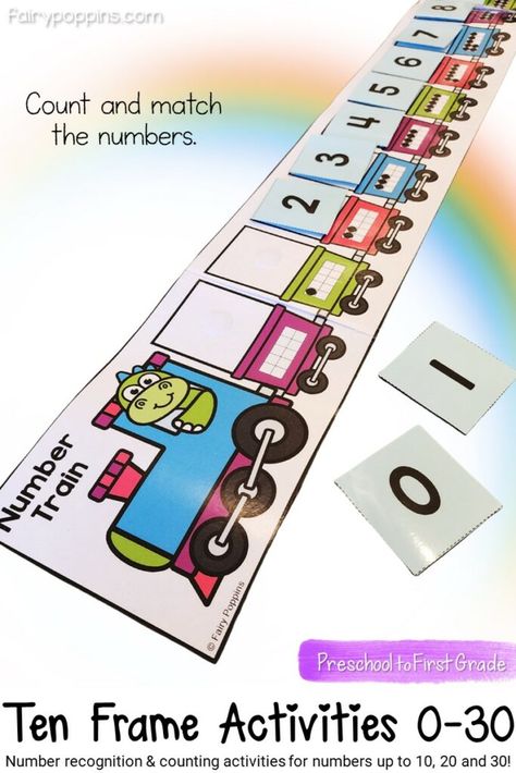 10 Frame Activities For Kindergarten, Ten Frame Activities Preschool, Tens Frame Activities For Preschool, Number Sense Activities Kindergarten, Fall Ten Frames Kindergarten, Ten Frames Kindergarten, Number Recognition Activities, Number Sense Kindergarten, Ten Frame Activities