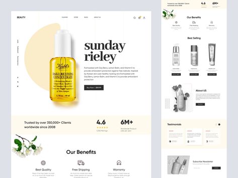 Single Product Landing Page, Pharma Website Design, Product Page Design Ecommerce, Single Product Website Design, Product Banner Design Ideas, Product Landing Page Design, Product Page Design, Coffee Site, Product Landing Page