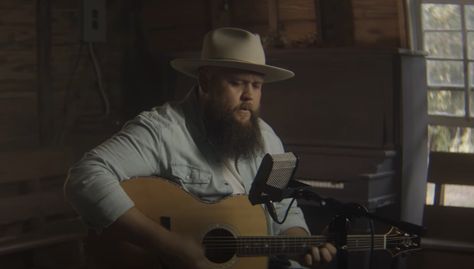 Larry Fleet Releases Must-Watch Acoustic Performance Of “Where I Find God” #CountryMusic #Videos Larry Fleet, Find God, Finding God, Real Quick, Debut Album, Chorus, Country Music, Songwriting, The Voice