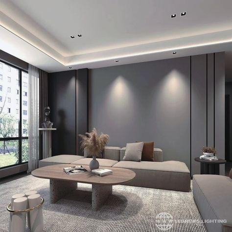 Recessed Ceiling Living Room, Led Downlights Living Rooms Ceilings, Spotlight Interior Lighting, Spotlight In Living Room, Led Spotlight Ceiling Living Rooms, Ceiling Downlights Living Rooms, Recessed Spotlights Ceiling Living Rooms, Cob Light Ceiling Design, Ceiling Led Lights Living Room