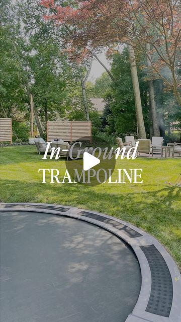 Pool Trampoline Backyard, Trampoline On Ground, How To Build An Inground Trampoline, Diy Trampoline In Ground, Buried Trampoline Backyard Ideas, I’m Ground Trampoline, I Ground Trampoline, In Ground Trampoline Landscape, I Ground Trampoline Ideas