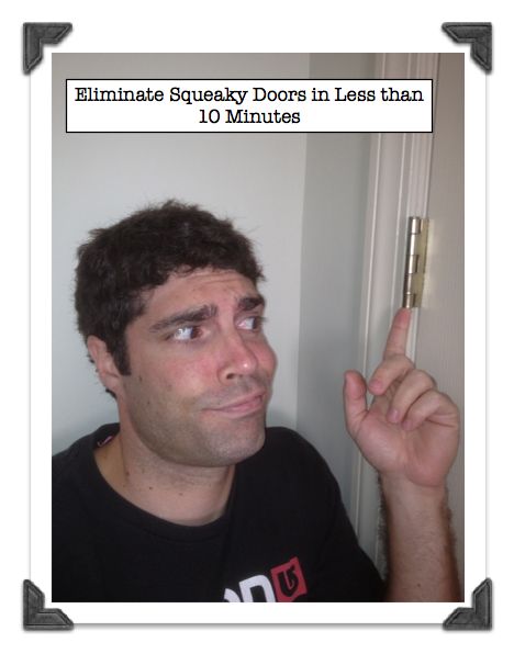 Post image for Squeaky Doors: Eliminate Them in 6 Easy Steps in Under 10 Minutes Squeaky Door Hinges, Community Organizer, Squeaky Door, House Maintenance, Early Riser, Honey Do List, Home Fix, Bedroom Door, Open The Door